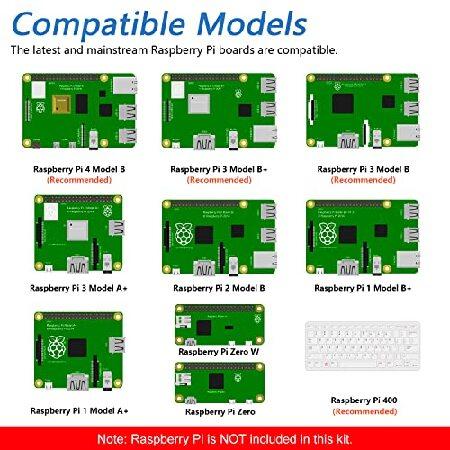 並行輸入品】 Freenove Raspberry Pi 4 B 3 B+ 400 用スーパー 