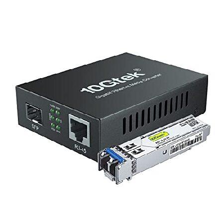 並行輸入品】 10Gtek ギガビット 光メディアコンバーター シングル