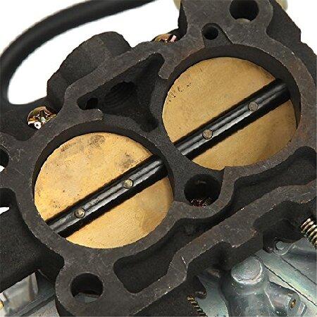 【並行輸入品】 Rochester 2GC 2バレルキャブレター シボレー350 5.7L ＆ 400 6.6L V8用 - ラージベースのみ (3 11/16インチ x 2 1/16インチ) - ホットエアチョの画像