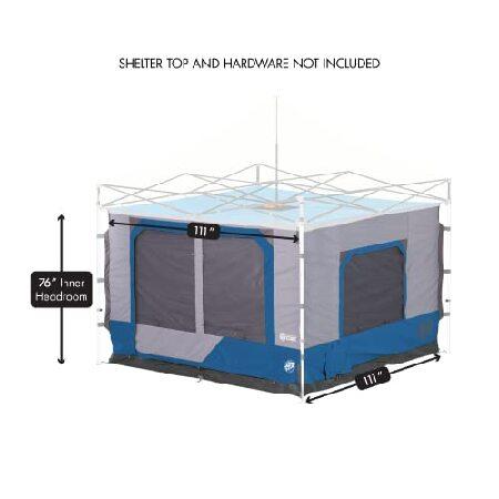 E-Z UP CC10SLRB Camping Cube 6.4 Outdoor Accessory, 10 by 10', Royal Blue 141［並行輸入］｜inter-trade｜03