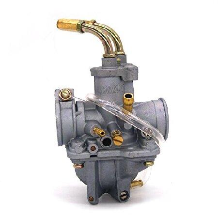 【並行輸入品】 NIMTEK キャブレターキャブレターキャブ スロットルガスケーブル付き Yamaha PW50 PW 50 1981-2009 オートバイ用の画像