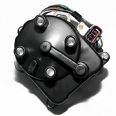【並行輸入品】 MAS Ignition Distributor w/Cap ＆ Rotor Compatible with 1992-1995 Acura Integra 1.8L DOHC Non-Vtec Only Replacement for TD-55U TD46Uの画像