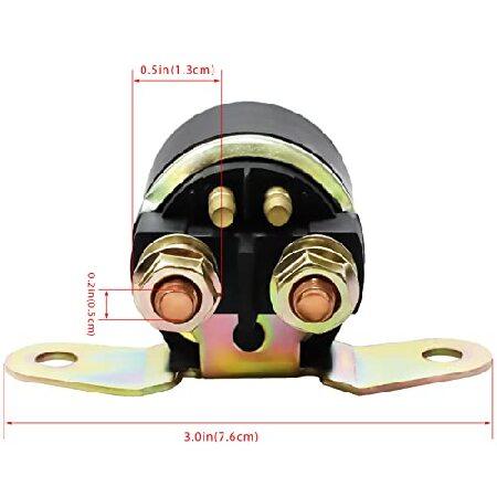 【並行輸入品】 VTX1800 Starter Solenoid Relay for Honda VTX 1800 2002-2008 for Arctic CAT 250 300 1998-2005 SKI-DOO Expedition LE 1200 for Suzuki LTF2_2