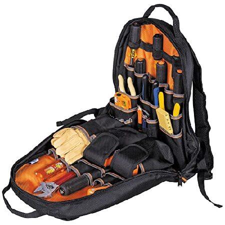 【並行輸入品】 Klein Tools 55475 ツールバッグ バックパック 高耐久 Tradesman Pro ツールオーガナイザー ツールキャリア 35ポケット ハンドツールとギア用_2