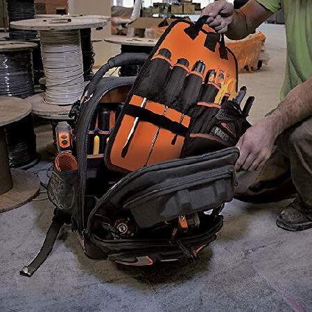 ひー 並行輸入品】 Klein Tools 55485 ツールバッグバックパック 丈夫な電気