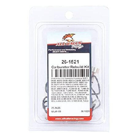 【並行輸入品】 All Balls Racing 26-1521 キャブレターキット Husaberg FC 450 C 2004-05 FS 450 C 2005-06 FS 450 E 2004-2008 FS 550 E 2007 FS 650 C 2004 -_3