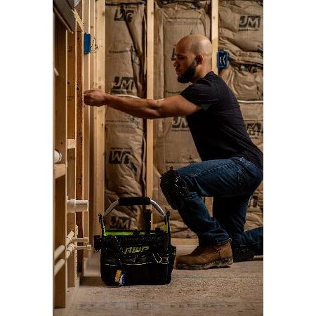 【並行輸入品】 AWP 12インチ プロツールトート 回転ハンドル付き 工具の出し入れが簡単 耐水構造の画像