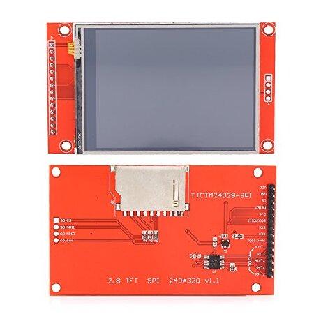 Akozon 2.8インチ 240x320 SPI TFT LCD タッチパネル シリアルポートモジュール + PCB ILI9341 5V/3.3V Arduino MEGA用｜inter-trade｜02