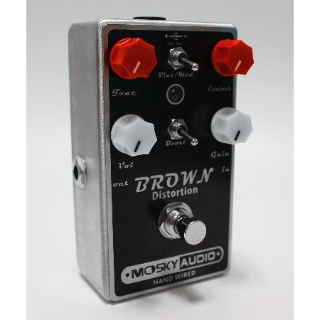 ギター MOSKY AUDIO BROWN Distortion 並行輸入品】 Mosky Audio BROWN Distortion Dual Toggle with Boost