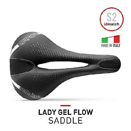 並行輸入品】 SELLE ITALIA(セライタリア) LADY Gel FLOW Mn BLK L