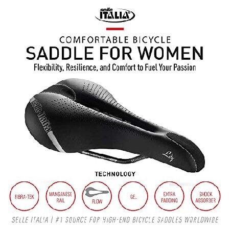 selleitalia セライタリア 並行輸入品】 SELLE ITALIA(セライタリア) LADY Gel FLOW Mn BLK L