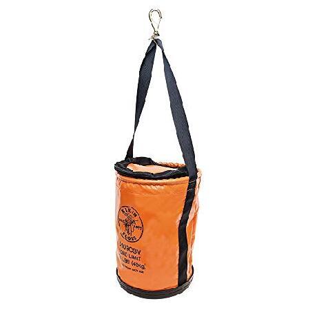 【並行輸入品】 Klein Tools 5109CSV cubeta de herramientas, cubeta de vinilo de cierre superior con cierre giratorio y mango de red, soporte deの画像