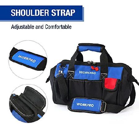 WORKPRO「ツールバッグ／工具バッグ」大容量 工具入れ・収納力 抜群