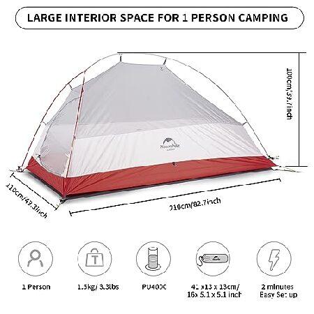 Naturehike 公式ショップ テント 1人用 ソロキャンプ アウトドア Naturehike 公式ショップ テント 1人用 ソロキャンプ アウトドア