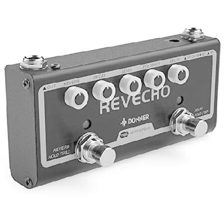 並行輸入品】 Donner Revecho ギター エフェクター ペダル 2 in 1