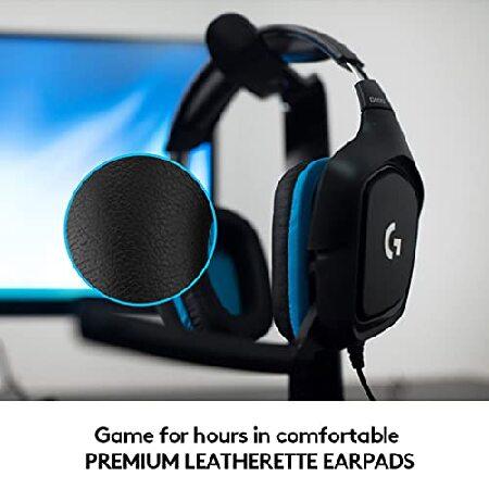 並行輸入品】 Logitech G432 Wired Gaming Headset, 7.1 Surround