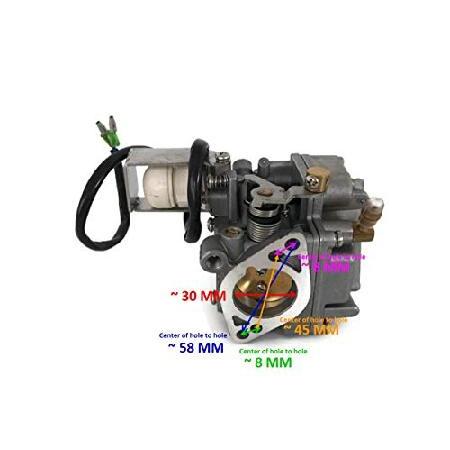 【並行輸入品】 ヤマハパルサン船外機F 25HP 4ストロークエンジンのためのボートモーターキャブレター炭水化物アセンブリF25-05070000 65W-14901の画像