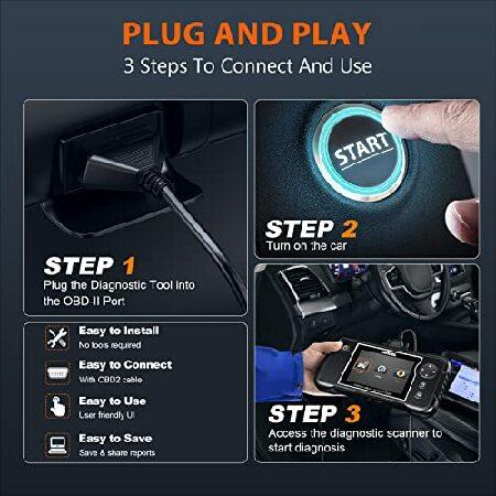 並行輸入品】 OBD2 Scanner, ANCEL FX2000 Car Scanner ABS SRS