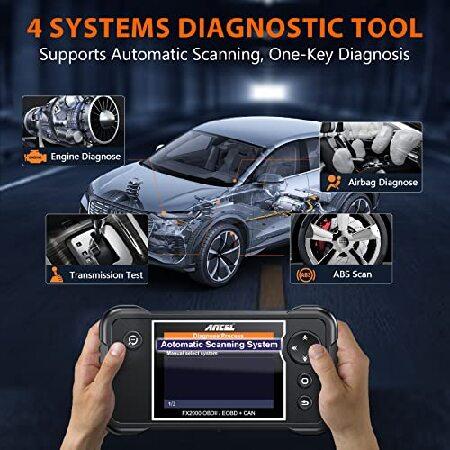 並行輸入品】 OBD2 Scanner, ANCEL FX2000 Car Scanner ABS SRS
