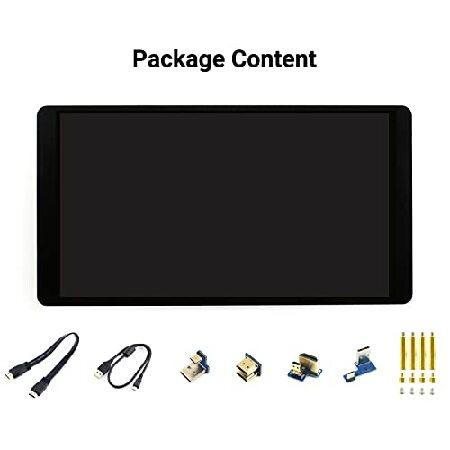 【並行輸入品】 Waveshare 5.5inch HDMI AMOLED 1920x1080 Resolution Monitor AMOLED Capacitive Touch Screen with Toughened Glass Cover Supports Multi
