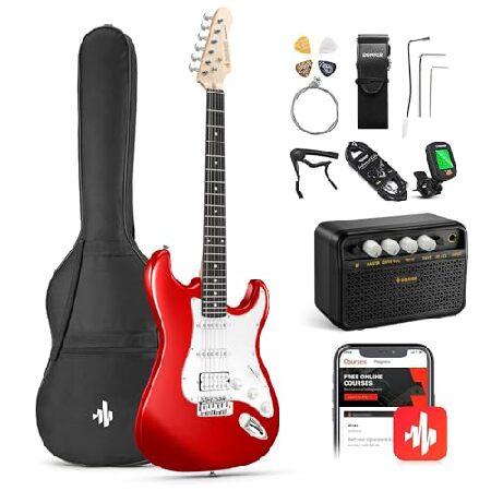 Donner 39-Inch Electric Guitar Starter Kit with Solid Body