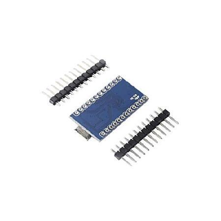 【並行輸入品】 Pro Micro ATmega32U4 5V 16MHz Micro-USB 開発モジュールボード 2列ピンヘッダー付き ard-uino Leonardo対応 ATmega328 Pro Mini交換用