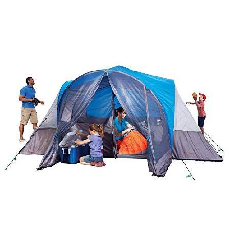 【並行輸入品】 Outbound 8 Person 3 Season Lightweight Easy-Up Dome Camping Tent with Room Divider, Heavy Duty 600mm Coated Rainfly and Screened-in_5