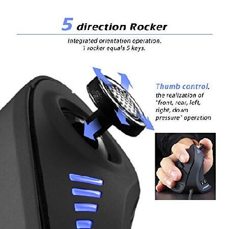縦型マウス 人間工学 USB 有線垂直マウス 5 D ロッカー 10000 縦型マウス 人間工学 USB 有線垂直マウス 5 D ロッカー 10000