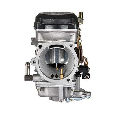 【並行輸入品】 PUCKY キャブレター ハーレーダビッドソン ロードキング ツインカム 40mm CV40 XL883 XL1200 キャブ_1