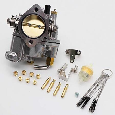 【並行輸入品】 KIPA Carbuertor ハーレーダビッドソン バッドボーイ ファットボーイ ヘリテイジ ソフテイル スプリンガー スポーツスター 883 1100 1200用 メイの画像