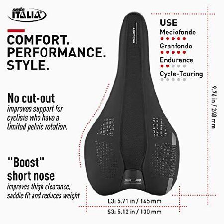 パーツ selle ITALIA SLR BOOST TM S.F. Mn BLK L Amazon | セライタリア(Selle Italia) selle ITALIA SLR BOOST