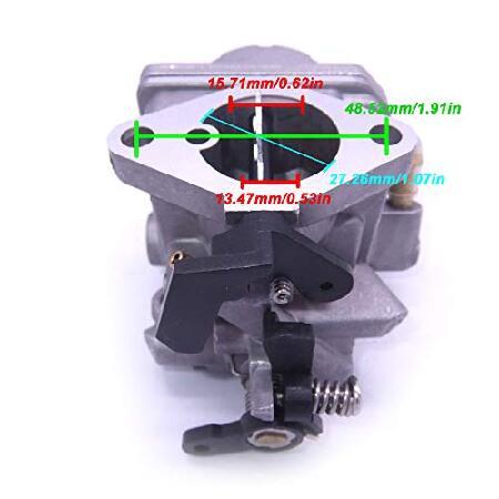 【並行輸入品】 SouthMarine ボートエンジン 3JE-03200-0 3JE032000 3JE032000M キャブレターアセンブリ トーハツ 日産 4ストローク6HP MFS6C NFS6Cの画像