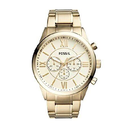 並行輸入品】 Fossil Flynn クロノグラフ ゴールドトーン ステンレス 