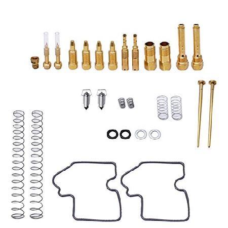 【並行輸入品】 WFLNHB キャブレターリビルドキット Kawasaki Prairie 650 ＆ 700 Brute Force 650 キャブレター用 2個パック_1