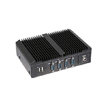 現品発送 GigaIPC QBiX Pro AMD V1605B Embedded Fanless Mini PC with Quad Displays via HDMI， 4 x COM， Wide Input 9-36V DC-in 【XUR1493809916】(52884円)