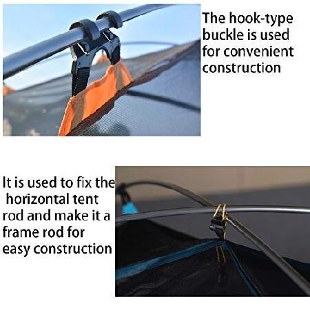 【美品】 冬用キャンプテント 1~2人用 軽量 二層バックパッキングテント 防水 2ドア 二層 簡単セットアップテント アルミロッド付き アウトドアハンティング/ハイキング/ 【3194621737】(16400円)