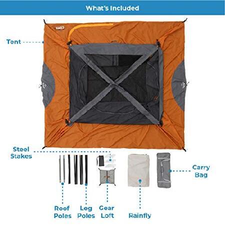 【並行輸入品】 CORE 4人用 / 6人用 ストレートウォールキャビンテント (6人用)_2