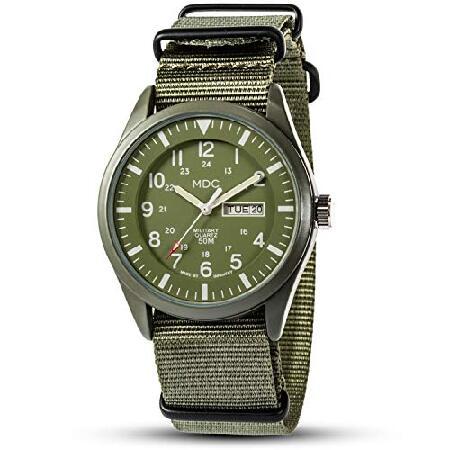 並行輸入品】 MDC 12/24時間ミリタリーウォッチ メンズ タクティカル 5