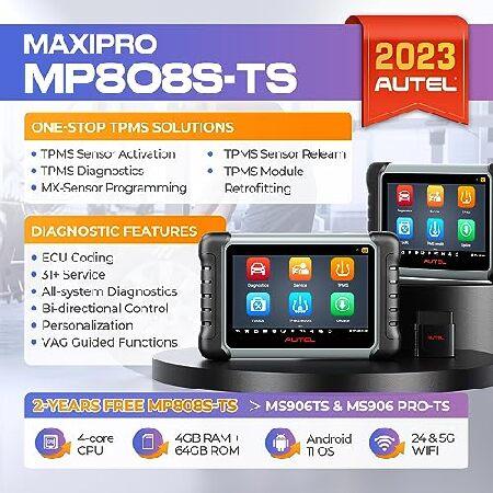 並行輸入品】 Autel MaxiPRO MP808S-TS 双方向ツール:2023 2年間の無料