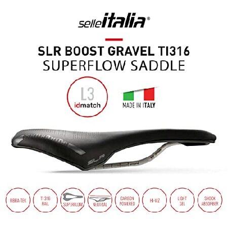 セライタリアSLR BOOST GRAVEL (チタニウム) 130ミリ サドル セライタリアSLR BOOST GRAVEL (チタニウム) 130ミリ サドル