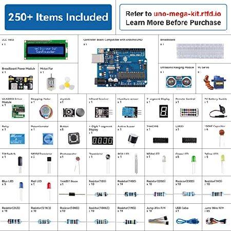 SunFounder Project コンプリートスターターキット Arduino UNO R3 Arduino IDE/スクラッチコーディングに対応 42種類の詳細なオンラインチュートリアル付き｜inter-trade｜02