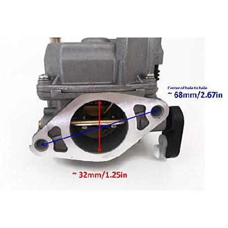 【並行輸入品】 LucaSng ボートエンジン 3323-835382T04 3323-835382A1 835382T1 835382T3 キャブレター部品 Mercury Mariner 4ストローク 9.9HP 13.5HP 15HPの画像