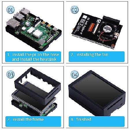 Raspberry Pi 4B 8GBヒートシンクケース付き microHDMI Amazon.co.jp