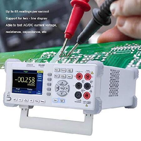 XDM2041 Digital Multimeter AC DC Current Voltage 3.7in Screen True RMS 55000 Counts Two Line Display Desktop Type(US Plug 100 240V)｜inter-trade｜04