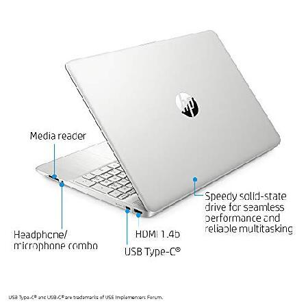 【並行輸入品】 HP 15-inch Touchscreen Laptop, AMD Ryzen 3 3250U, 8 GB RAM, 256 GB SSD, Windows 11 Home in S Mode (15-ef1020nr, Natural Silver)の画像