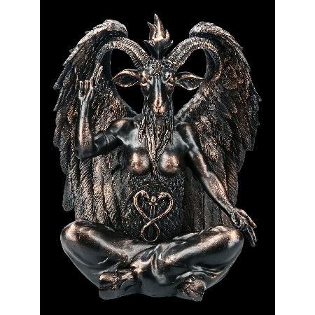 並行輸入品】 Pacific Giftware 大型 座ったバフォメット ルシファー