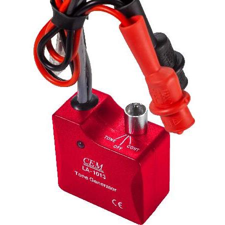 CTX590A トーンとプローブワイヤートレースとケーブルテストキット RJ11 RJ45 ワニ口クリップ付き 【マルチギグ】
