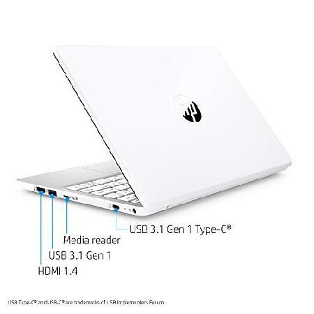 HPストリーム　ノートパソコン本体　ホワイト 並行輸入品】 HP Stream 11インチ ノートパソコン Intel Celeron