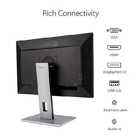 並行輸入品】 ASUS ProArt Display PA248QV 24.1” WUXGA (1920 x 1200