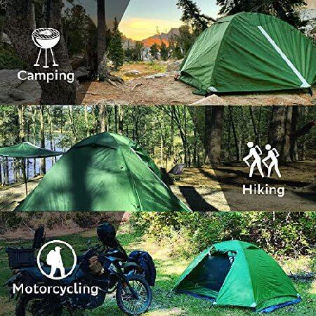 【並行輸入品】 Clostnature キャンプ テント 二人用 バックカントリー 軽量 テント コンパクト 防水 登山 山岳テント 2人用 アウトドア ピクニック 自立式_5